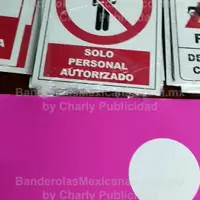 SEÑALETICAS METAL ALUMINIO SUBLIMADAS PARA GASOLINERA LETREROS 6