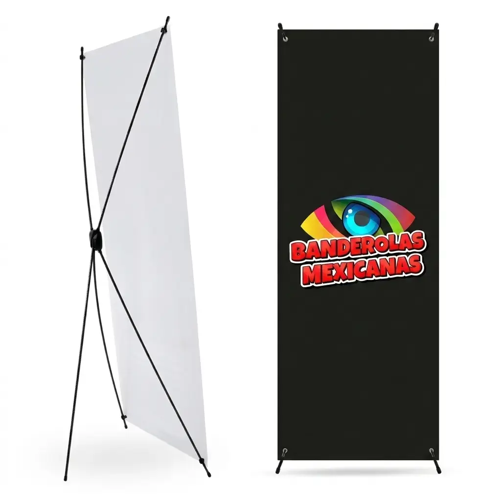 Publicidad tipo Banner X o Araña Personalizado