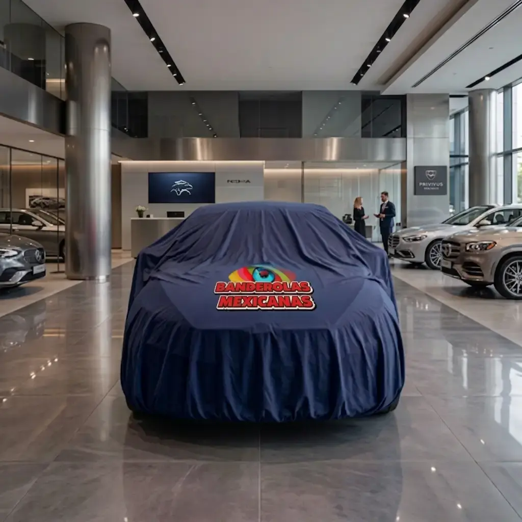 Publicidad tipo Cubre Autos Personalizado