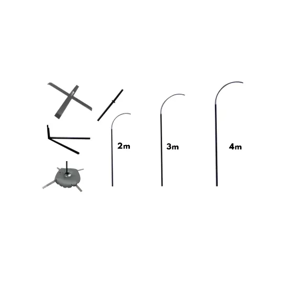 Estructuras y Bases para Banderolas — Banderolas Mexicanas