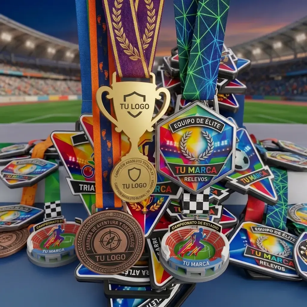 Medallas Personalizadas — Banderolas Mexicanas