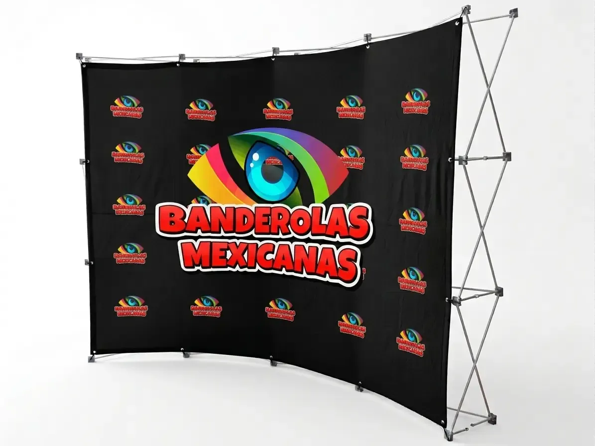 Muro Curvo — Banderolas Mexicanas