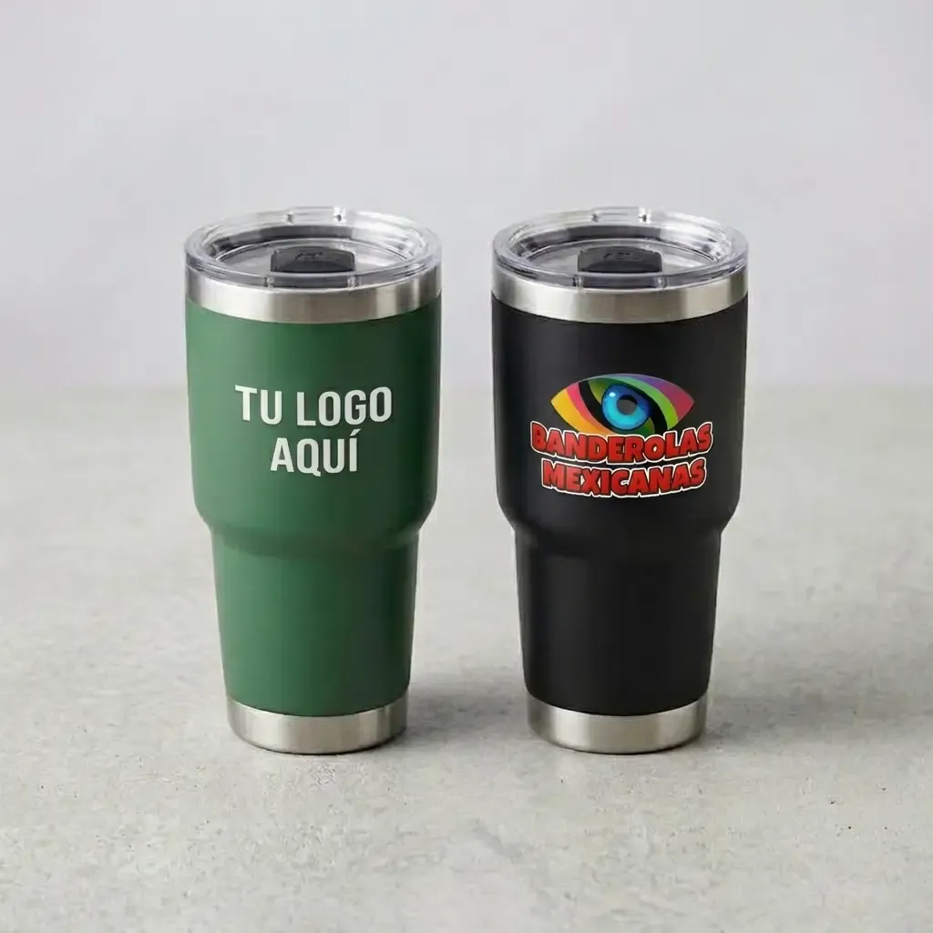 Termos Personalizados — Banderolas Mexicanas