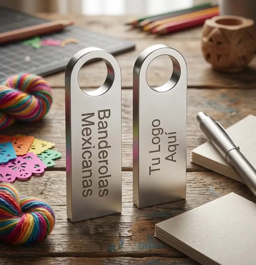 USB Personalizadas — Banderolas Mexicanas