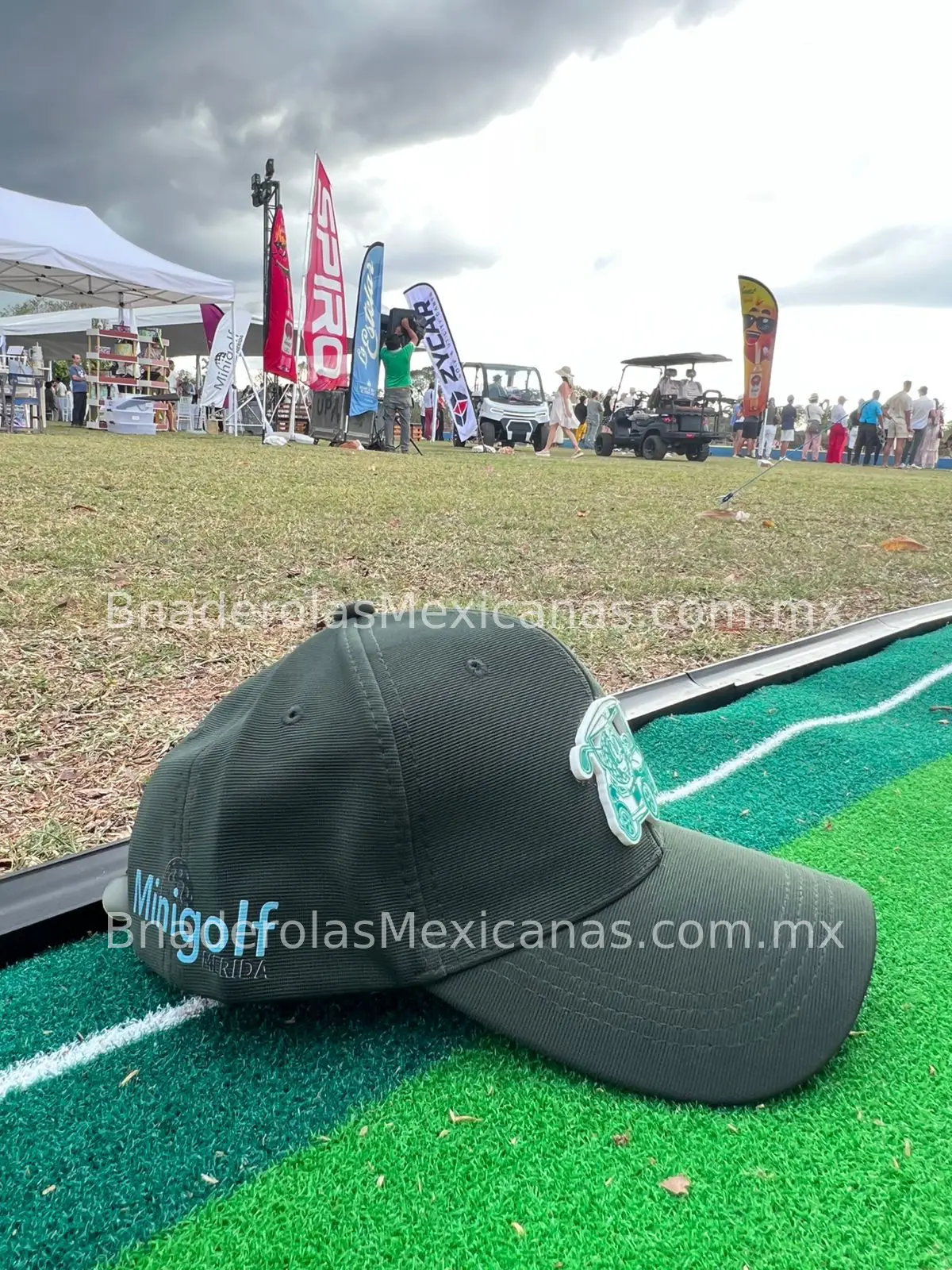 Fabricación de gorra 3d personalizada para golf